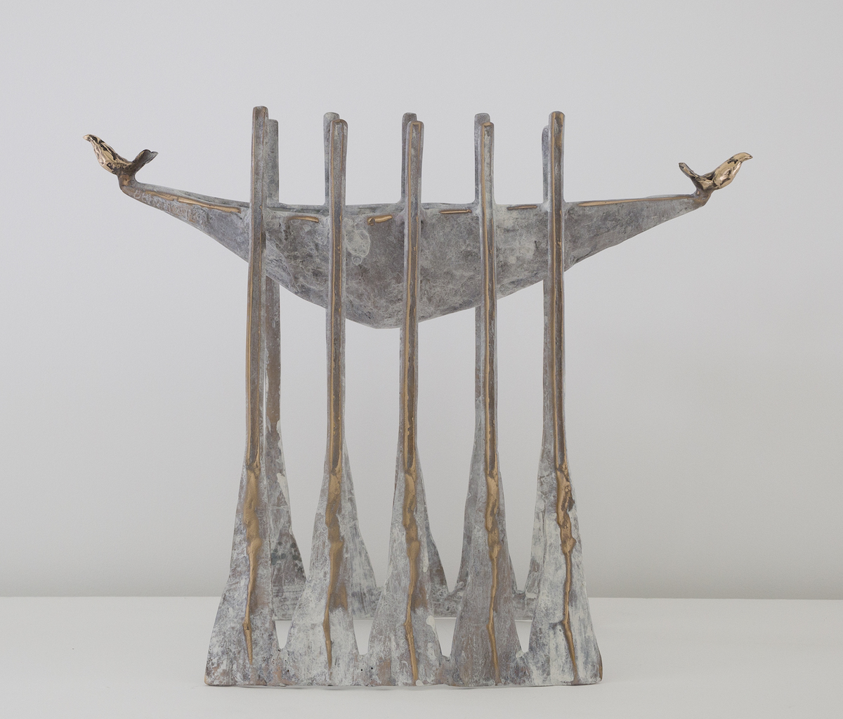 Two Bird Oar Boat  (one sold please enquire about the next piece in the edition )