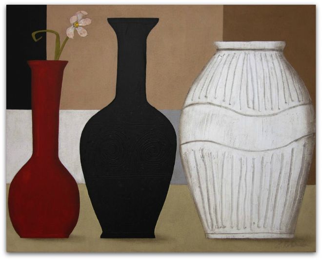 Trio of Vases